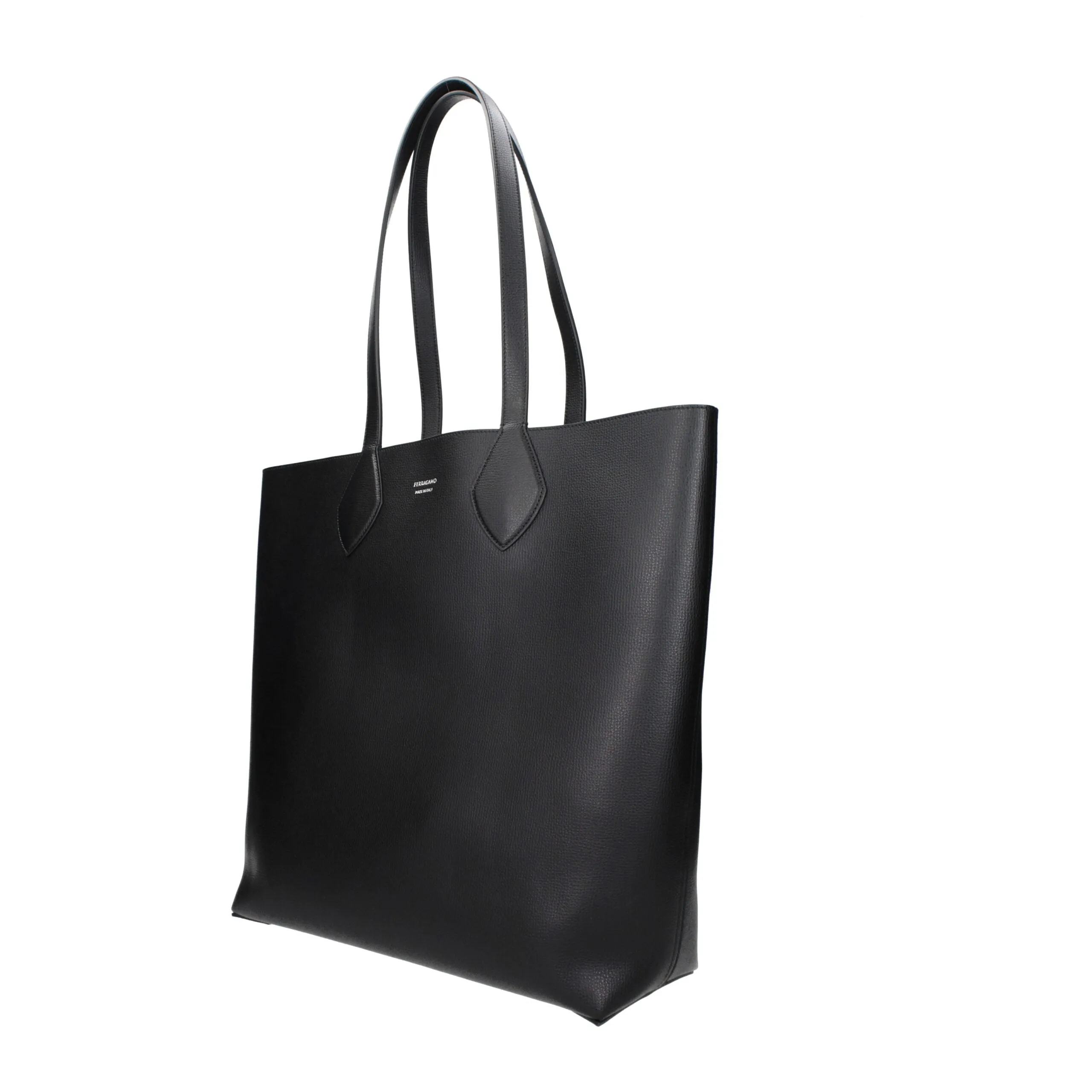 Salvatore Ferragamo Black Leather Shoulder Bag sold by Siebentaschen product image thumbnail 2