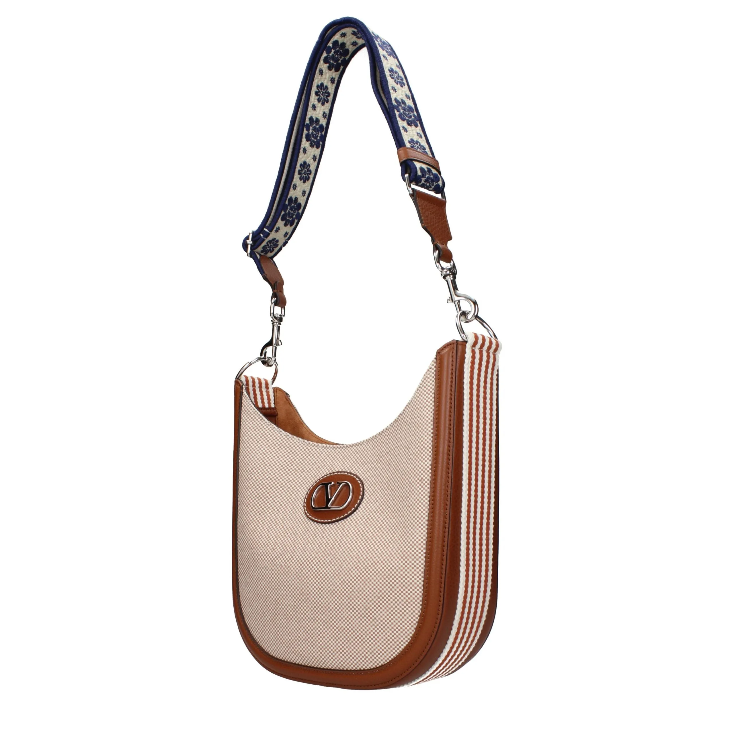Valentino Garavani Beige Fabric Crossbody Bag sold by Siebentaschen product image thumbnail 2