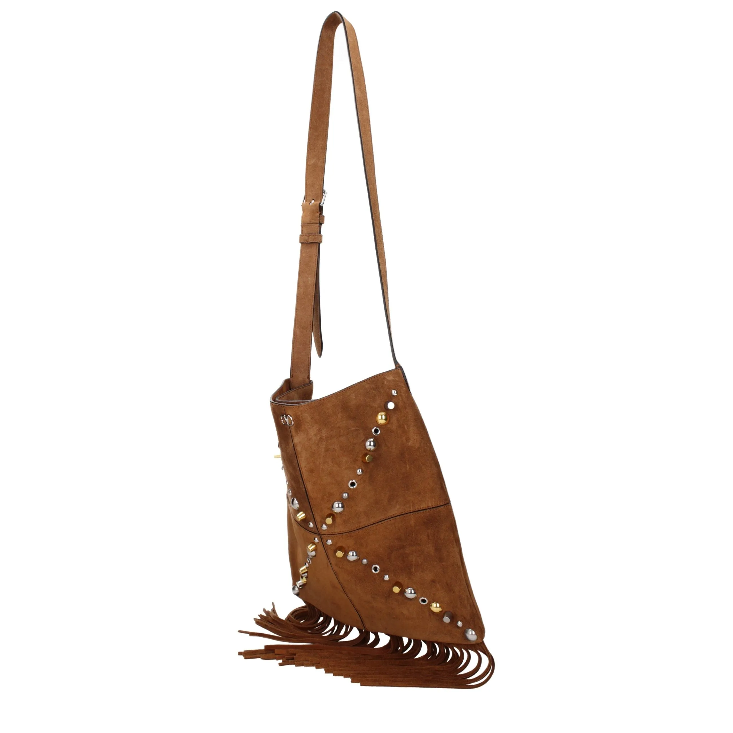 Valentino Garavani Brown Leather Crossbody Bag sold by Siebentaschen product image thumbnail 2