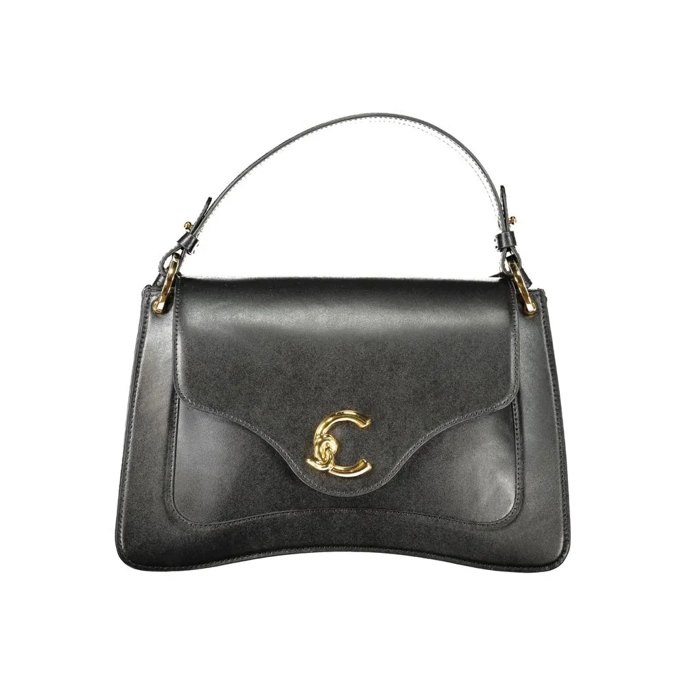 Coccinelle Black Leather Handbag sold by Siebentaschen
