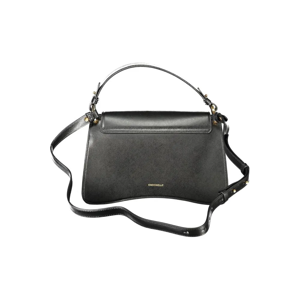 Coccinelle Black Leather Handbag sold by Siebentaschen product image thumbnail 2