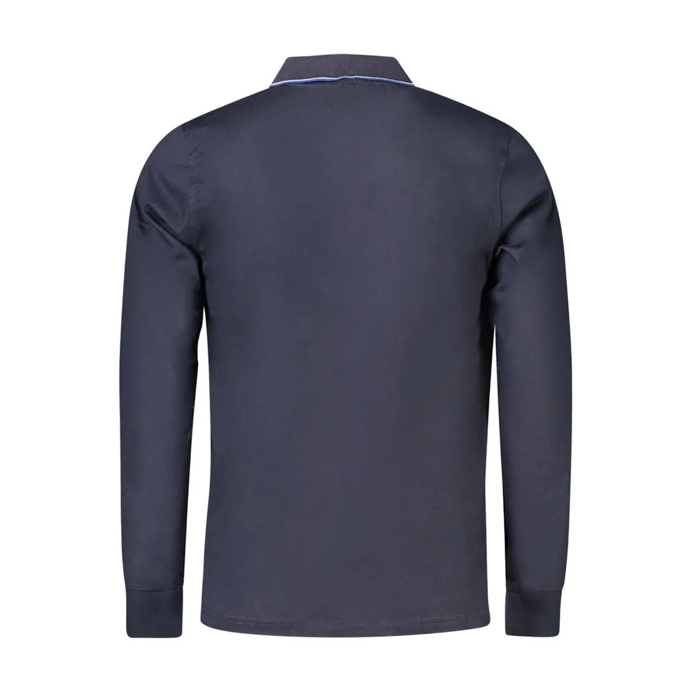 Coveri Moving Blue Cotton Polo Shirt sold by Siebentaschen product image thumbnail 2