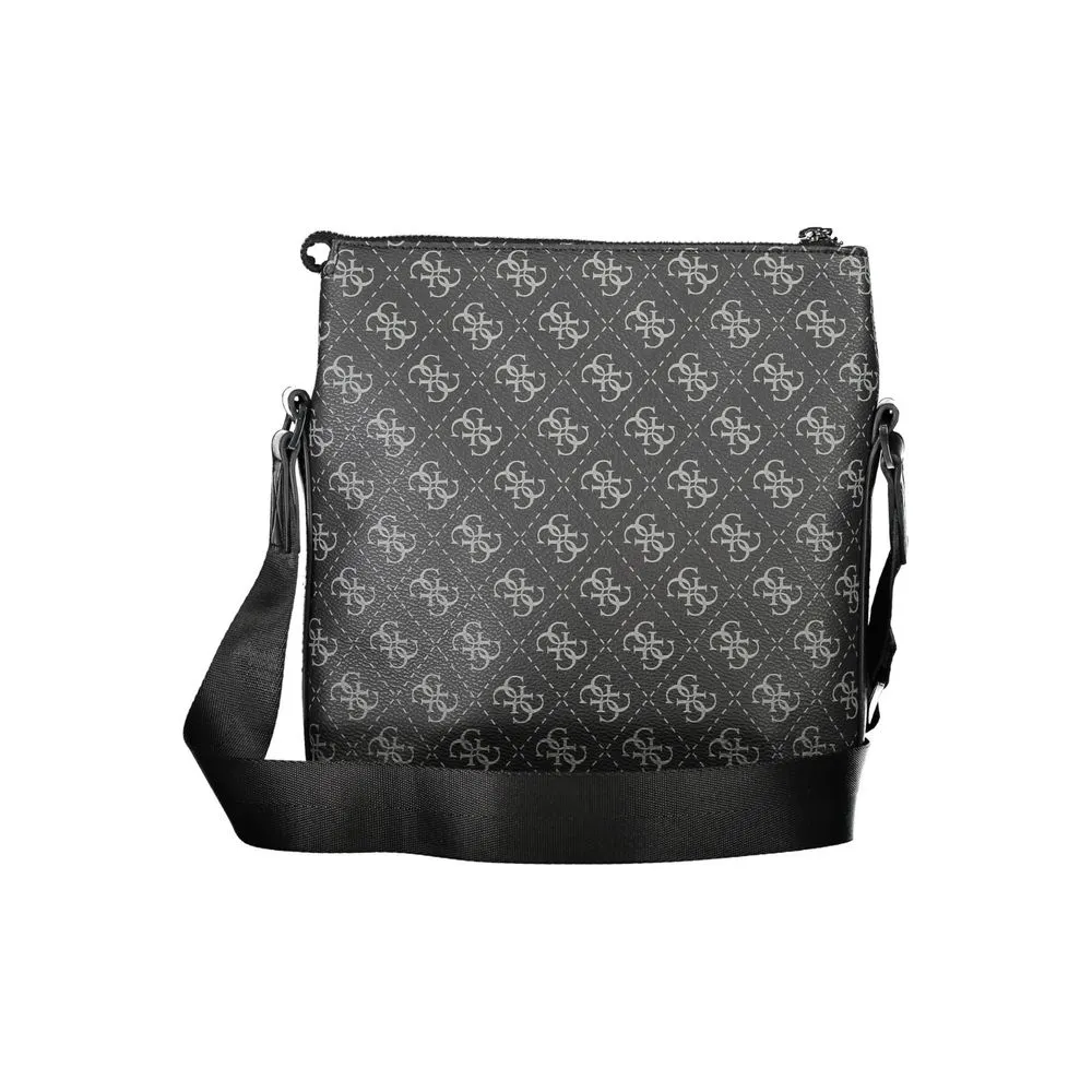 Guess Jeans Black Polyethylene Shoulder Bag sold by Siebentaschen product image thumbnail 2