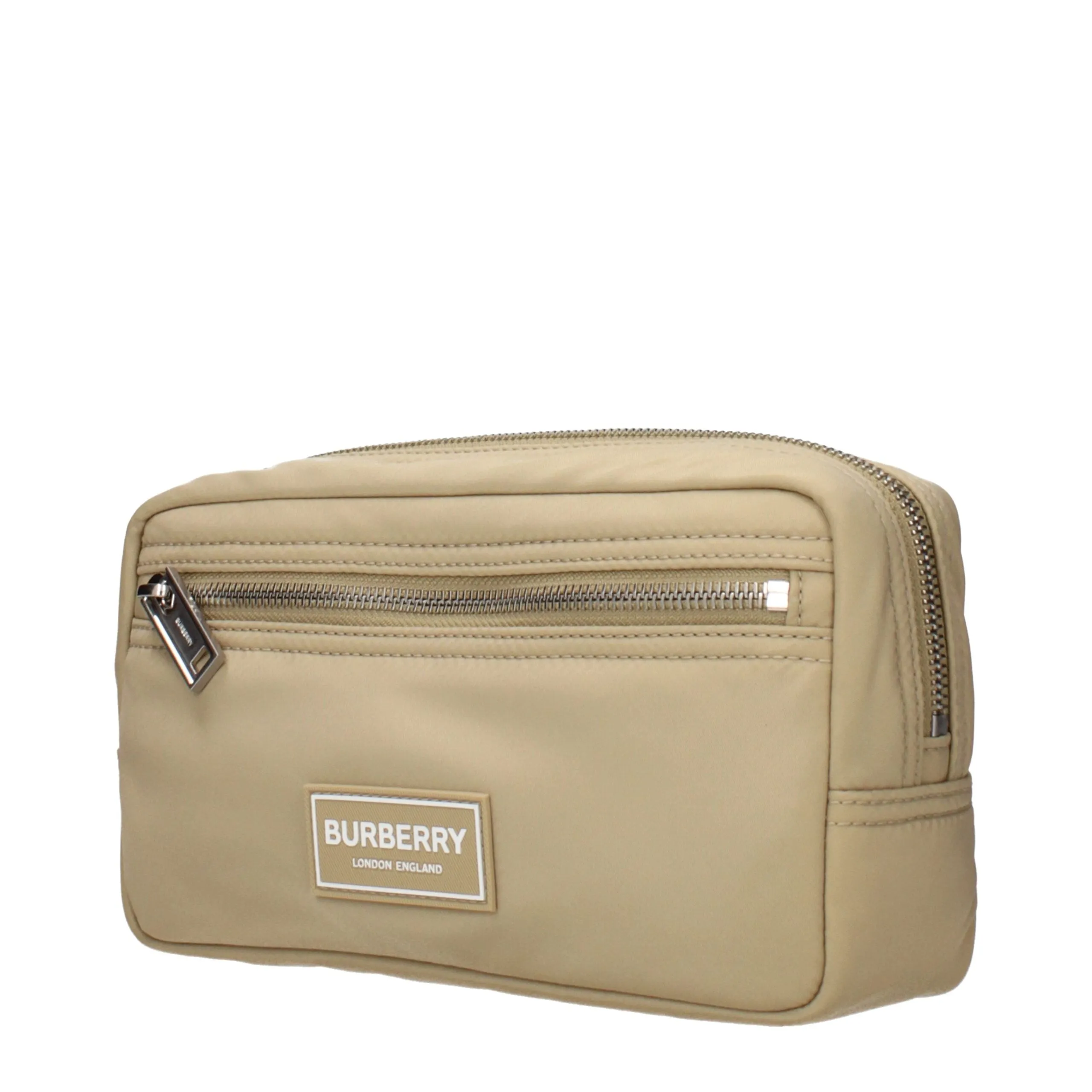 Burberry Beige Nylon Clutch Bag sold by Siebentaschen product image thumbnail 2