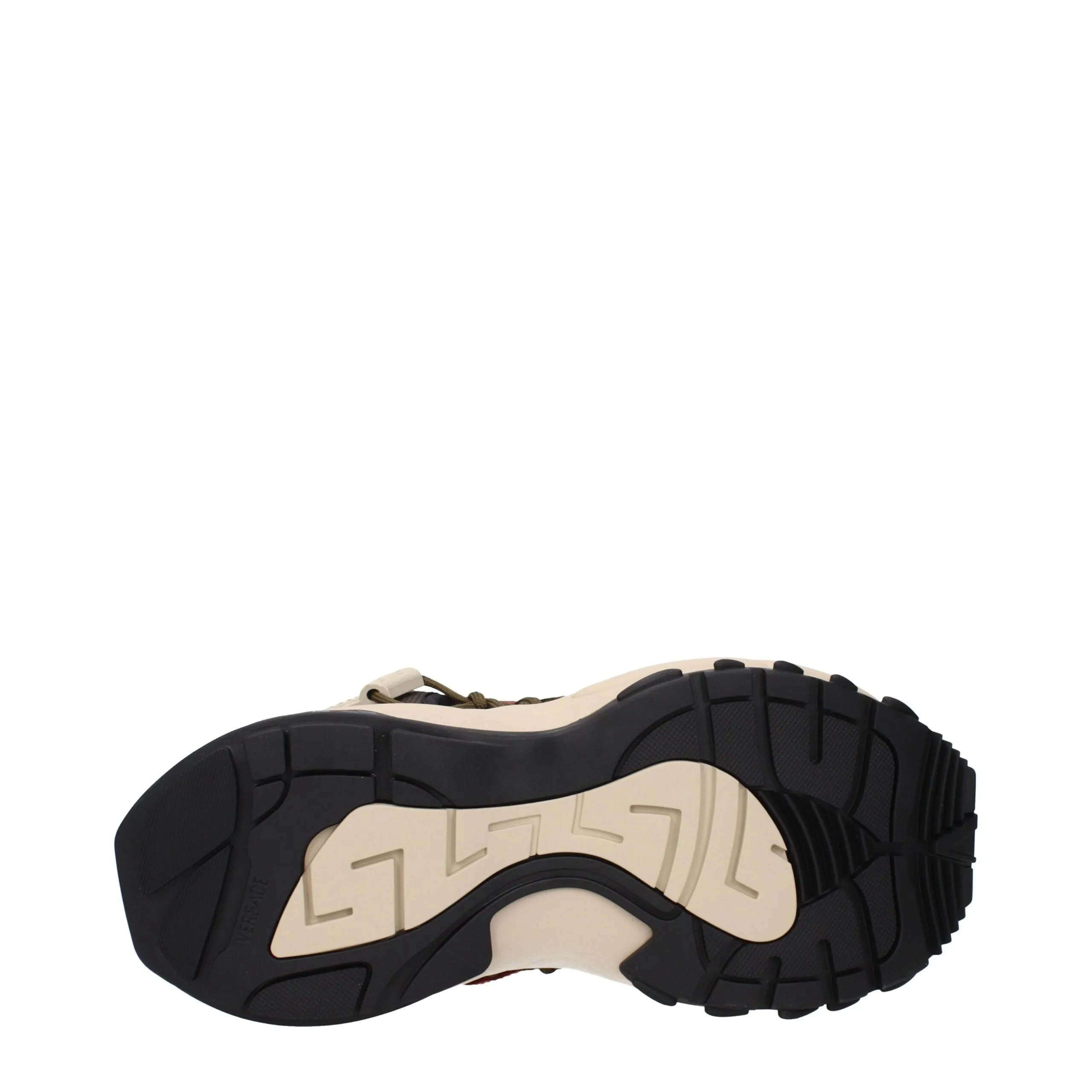 Versace Beige Leather Athletic Sneakers sold by Siebentaschen product image thumbnail 5