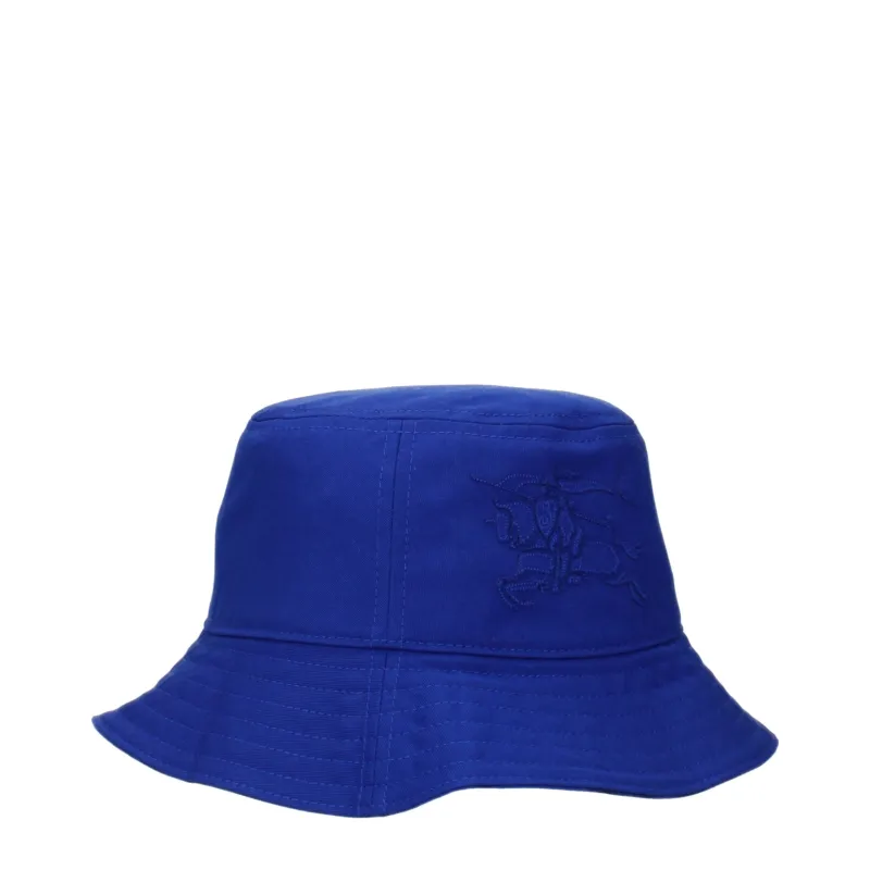 Burberry Blue Fabric Bucket Hat sold by Siebentaschen