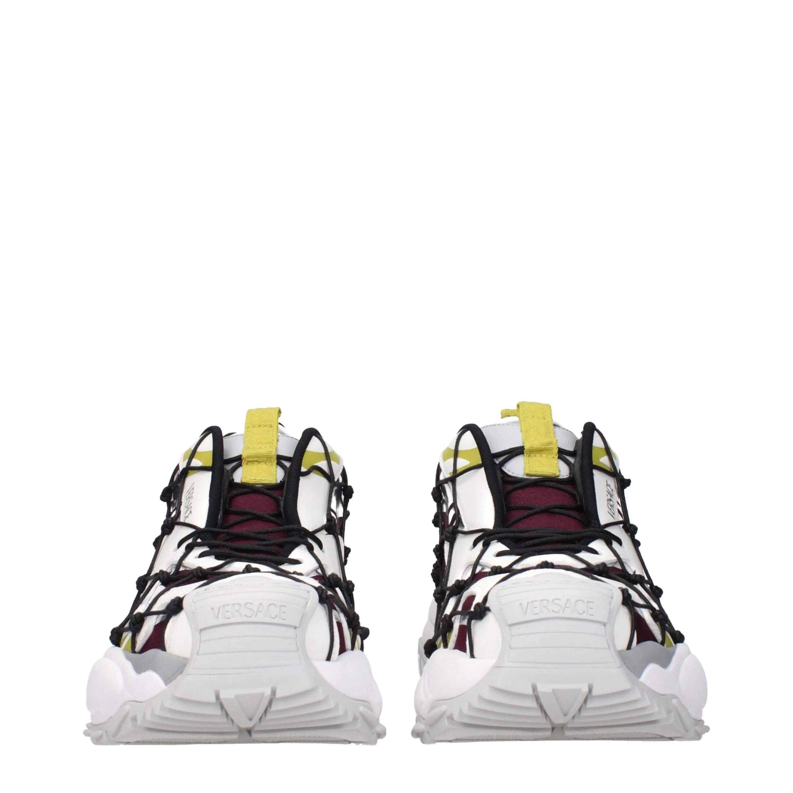 Versace Red Fabric Athletic Sneakers sold by Siebentaschen product image thumbnail 3