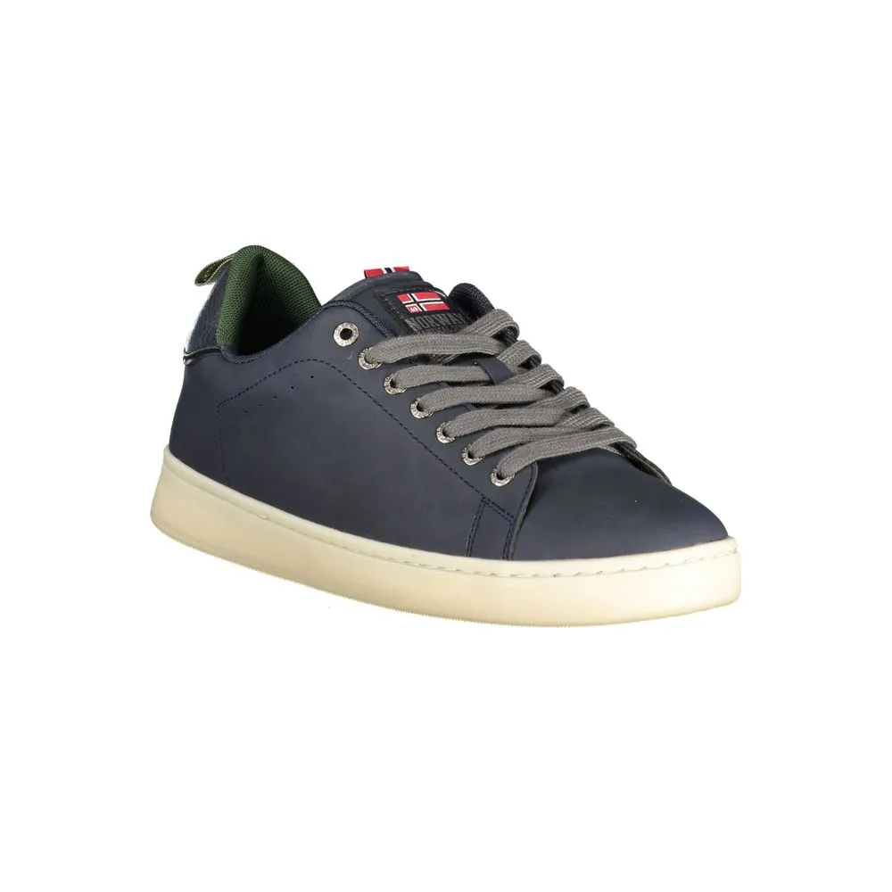 Norway 1963 Blue Polyester Men Sneaker sold by Siebentaschen product image thumbnail 2