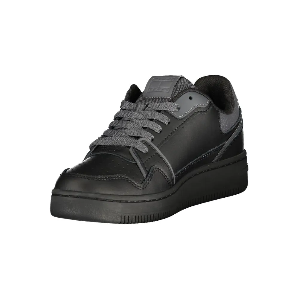 Tommy Hilfiger Black Leather Women Sneaker sold by Siebentaschen product image thumbnail 3