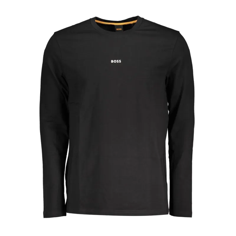 Hugo Boss Black Cotton T-Shirt sold by Siebentaschen