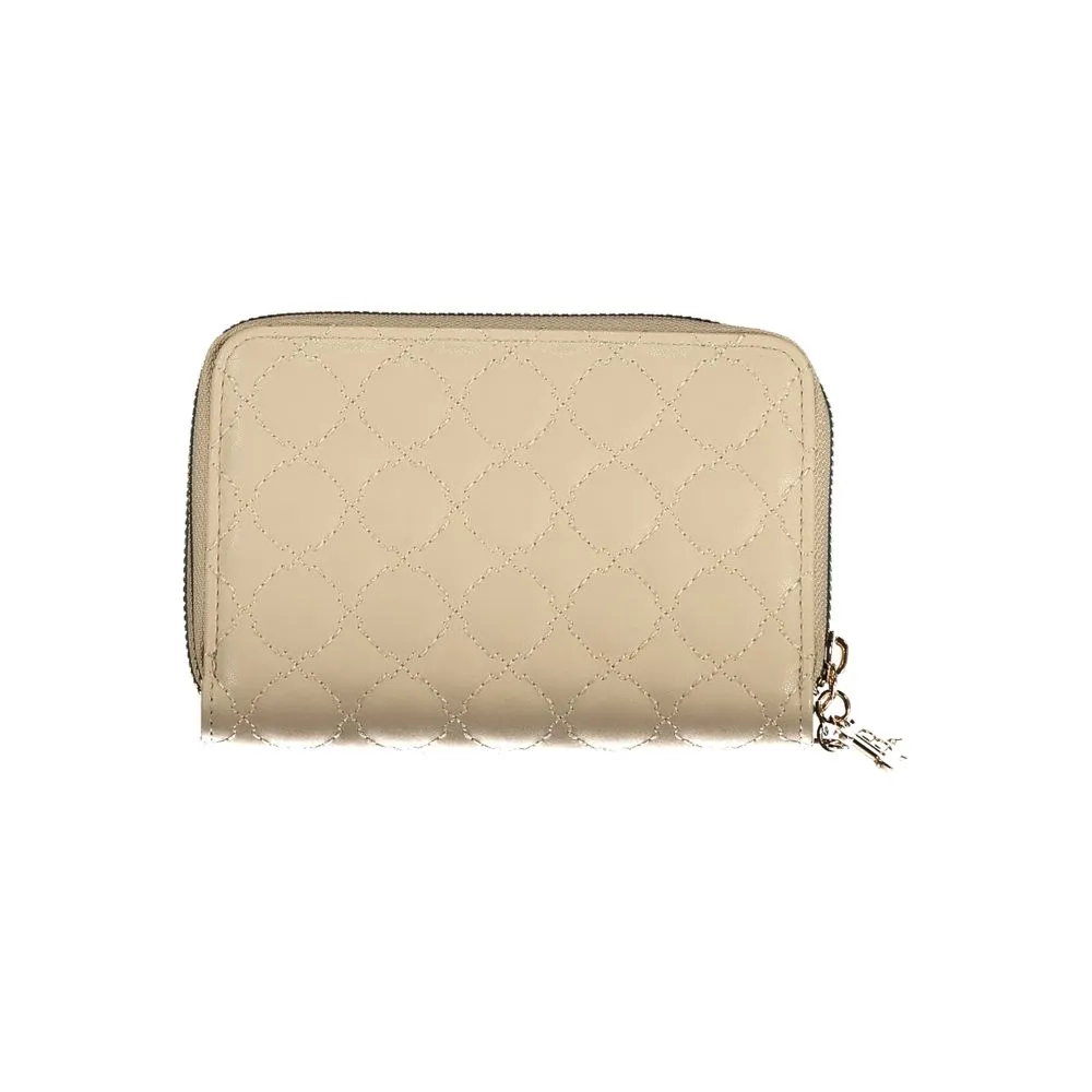 Laura Biagiotti Beige Polyethylene Women Wallet sold by Siebentaschen product image thumbnail 2