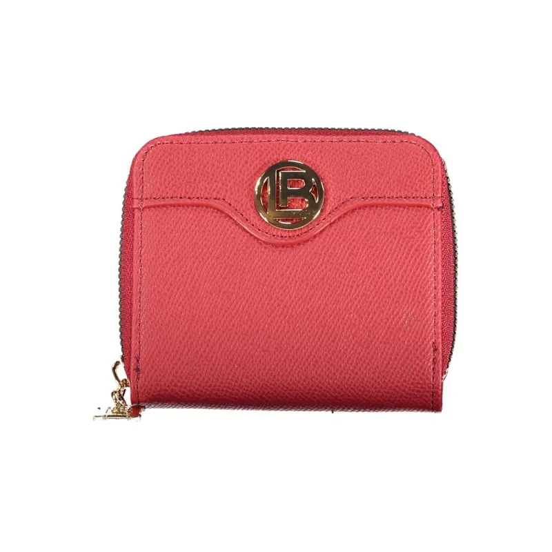 Laura Biagiotti Red Polyethylene Women Wallet sold by Siebentaschen