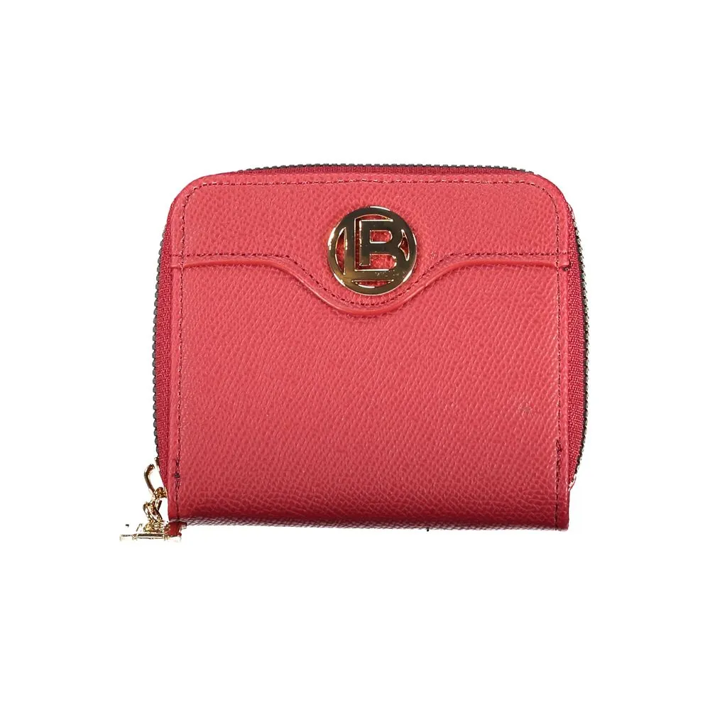 Laura Biagiotti Red Polyethylene Women Wallet sold by Siebentaschen