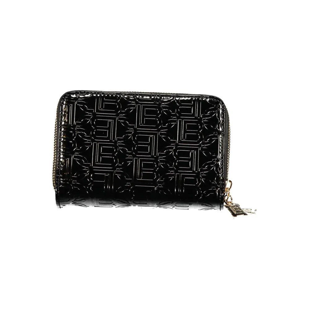 Laura Biagiotti Black Polyethylene Women Wallet sold by Siebentaschen product image thumbnail 2