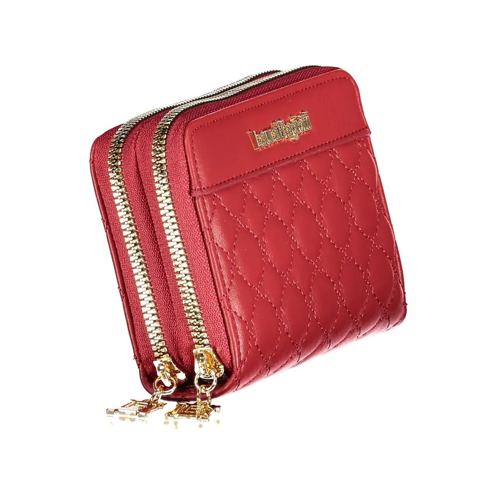 Laura Biagiotti Red Polyethylene Women Wallet sold by Siebentaschen product image thumbnail 3