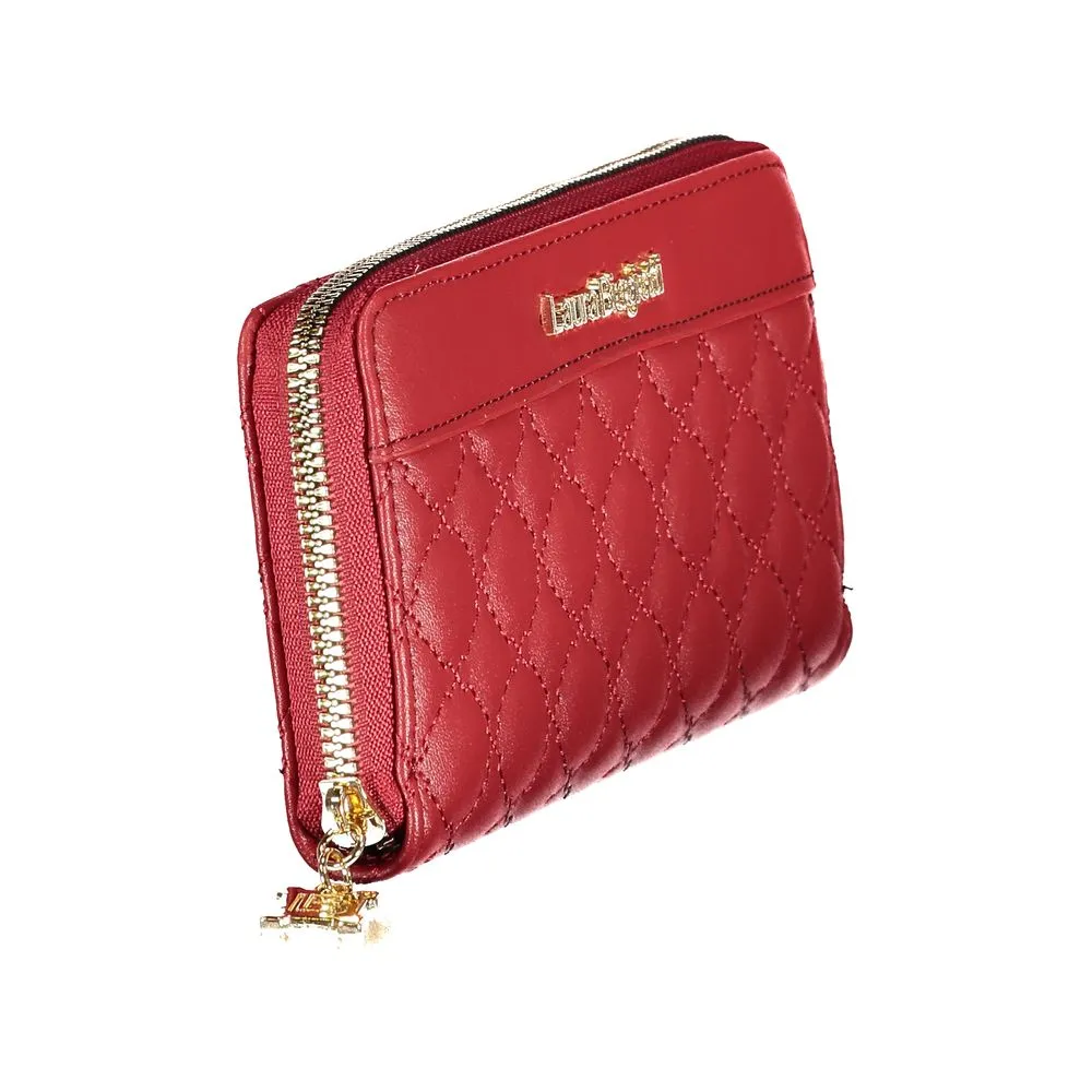 Laura Biagiotti Red Polyethylene Women Wallet sold by Siebentaschen product image thumbnail 3