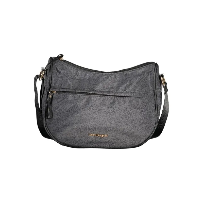Laura Biagiotti Black Polyester Women Handbag sold by Siebentaschen
