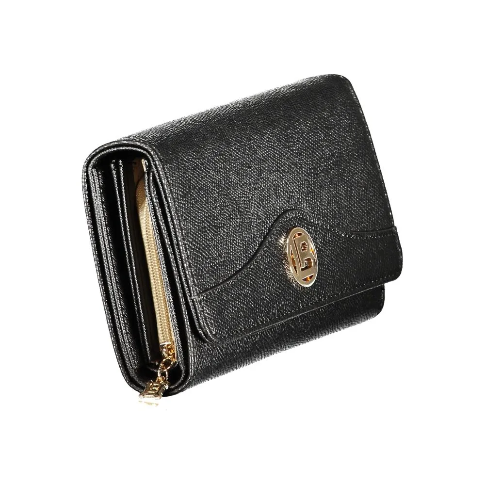 Laura Biagiotti Black Polyethylene Women Wallet sold by Siebentaschen product image thumbnail 3
