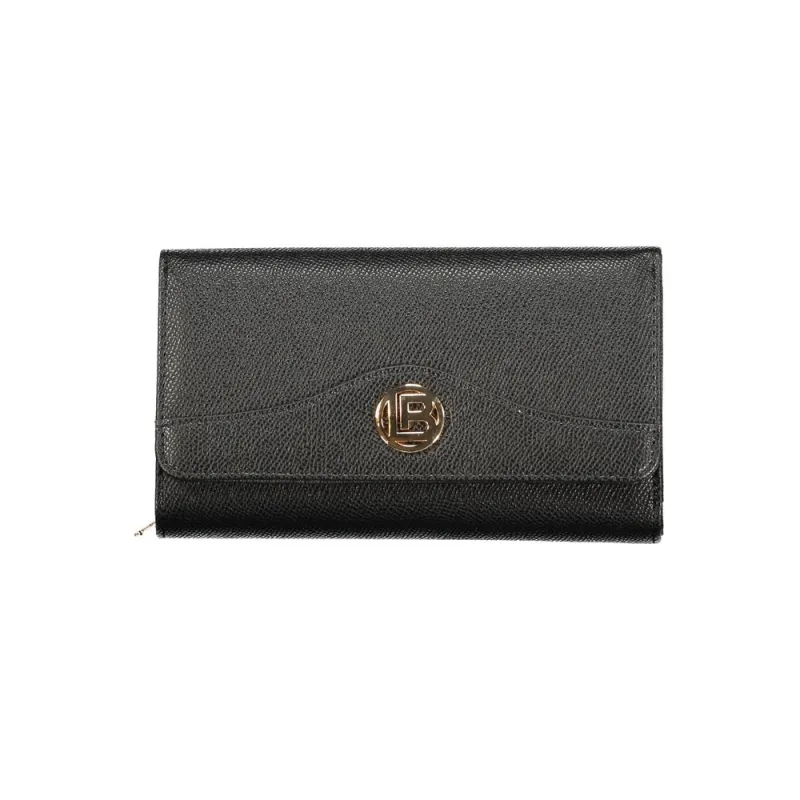 Laura Biagiotti Black Polyethylene Women Wallet sold by Siebentaschen