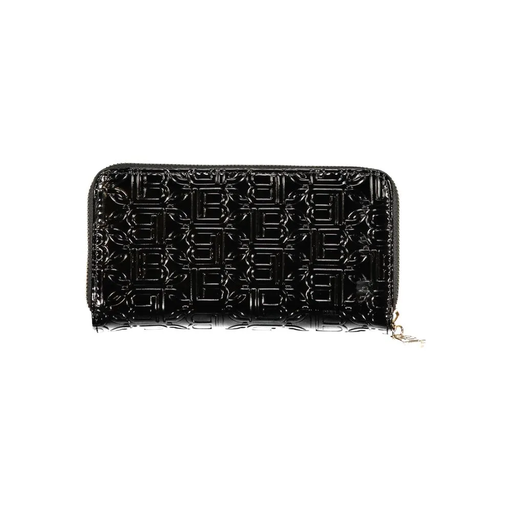 Laura Biagiotti Black Polyethylene Women Wallet sold by Siebentaschen product image thumbnail 2