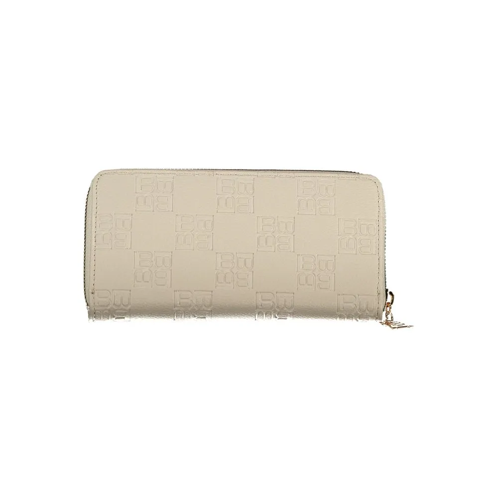 Laura Biagiotti Beige Polyethylene Women Wallet sold by Siebentaschen product image thumbnail 2