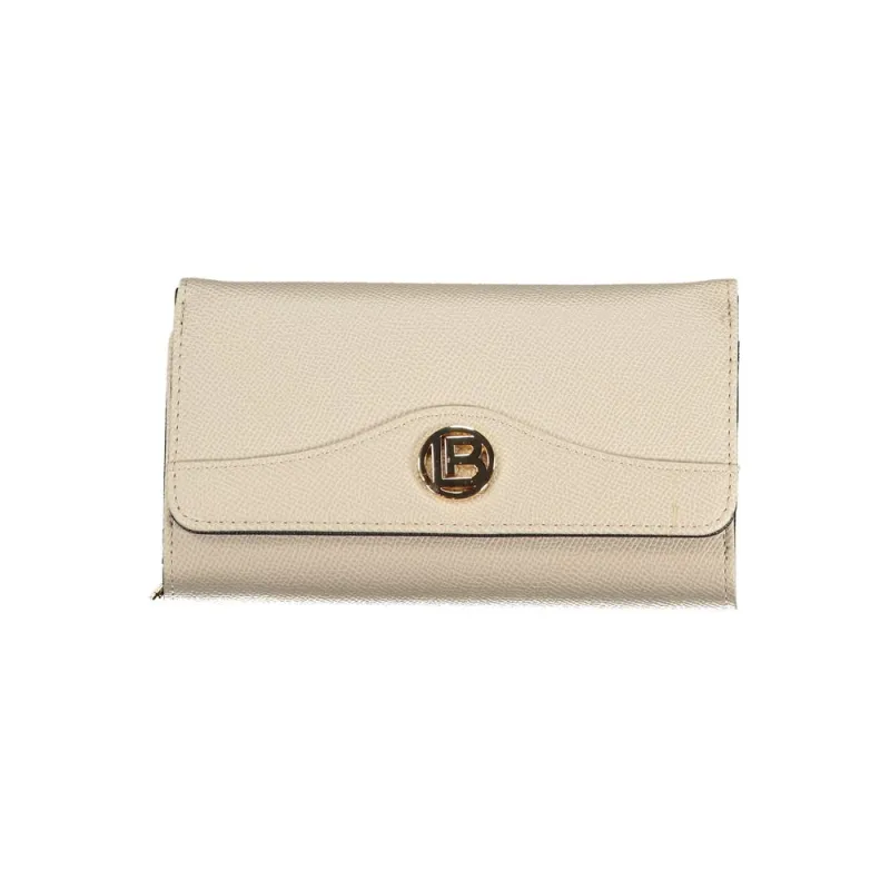 Laura Biagiotti Beige Polyethylene Women Wallet sold by Siebentaschen