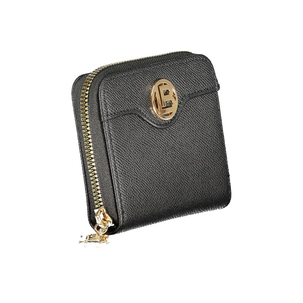 Laura Biagiotti Black Polyethylene Women Wallet sold by Siebentaschen product image thumbnail 3