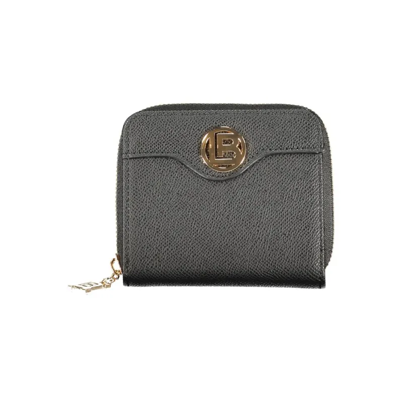 Laura Biagiotti Black Polyethylene Women Wallet sold by Siebentaschen