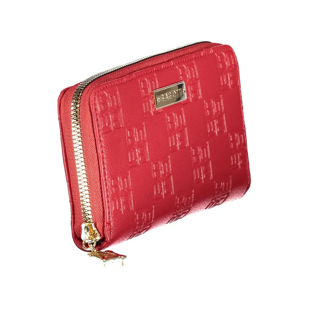 Laura Biagiotti Red Polyethylene Women Wallet sold by Siebentaschen product image thumbnail 3