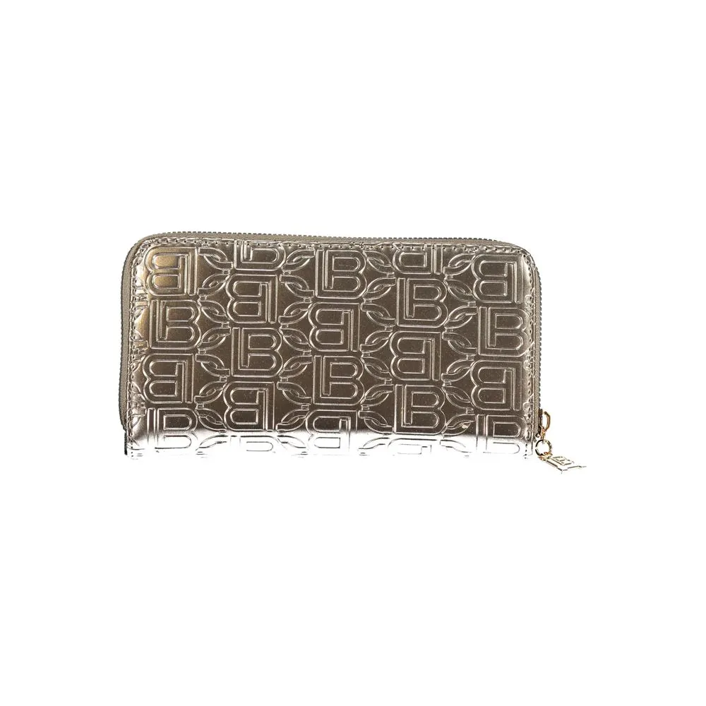 Laura Biagiotti Gray Polyethylene Women Wallet sold by Siebentaschen product image thumbnail 2