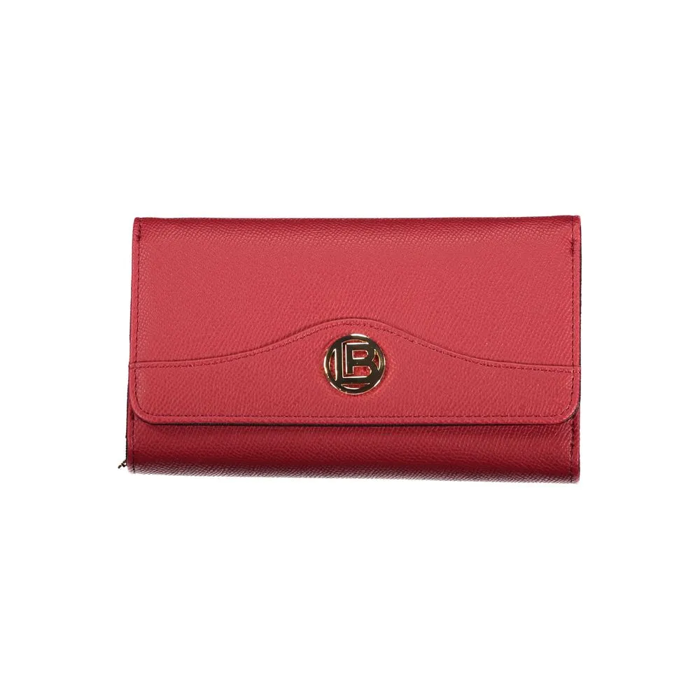 Laura Biagiotti Red Polyethylene Women Wallet sold by Siebentaschen