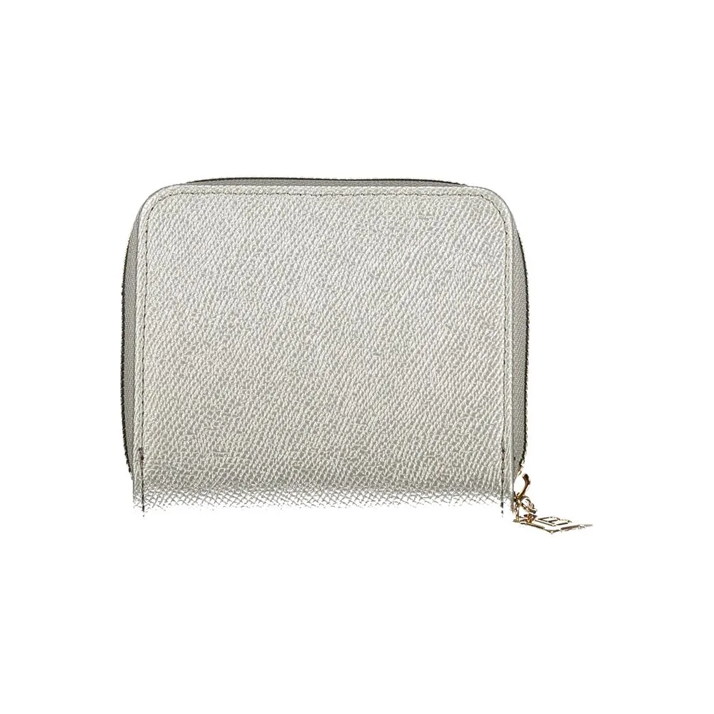 Laura Biagiotti Gray Polyethylene Women Wallet sold by Siebentaschen product image thumbnail 2