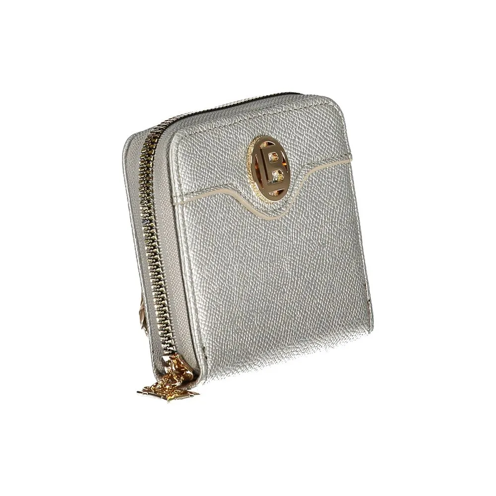 Laura Biagiotti Gray Polyethylene Women Wallet sold by Siebentaschen product image thumbnail 3