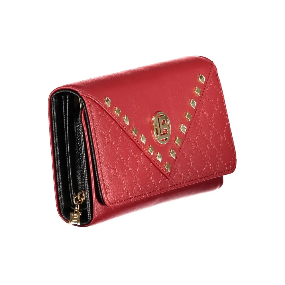 Laura Biagiotti Red Polyethylene Women Wallet sold by Siebentaschen product image thumbnail 3