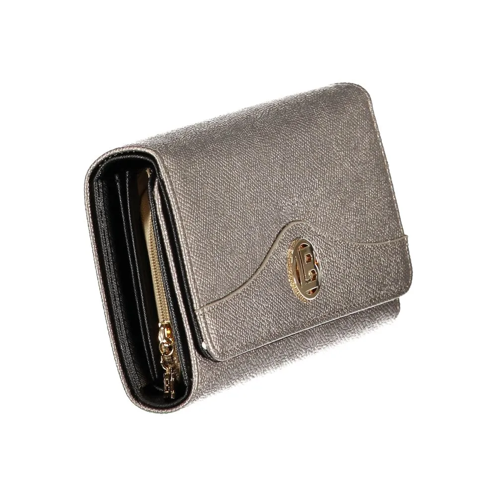 Laura Biagiotti Gray Polyethylene Women Wallet sold by Siebentaschen product image thumbnail 3
