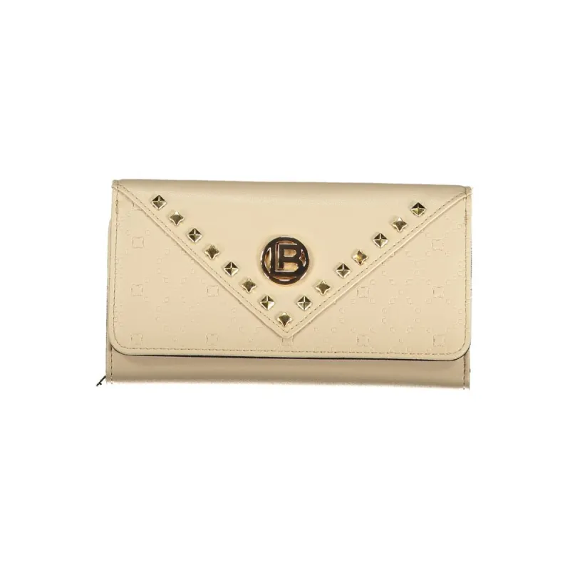 Laura Biagiotti Beige Polyethylene Women Wallet sold by Siebentaschen