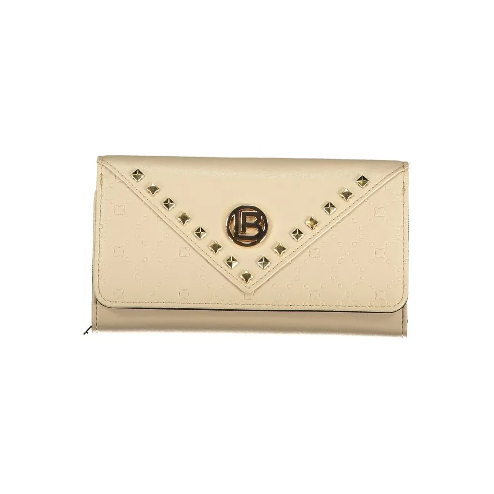 Laura Biagiotti Beige Polyethylene Women Wallet sold by Siebentaschen