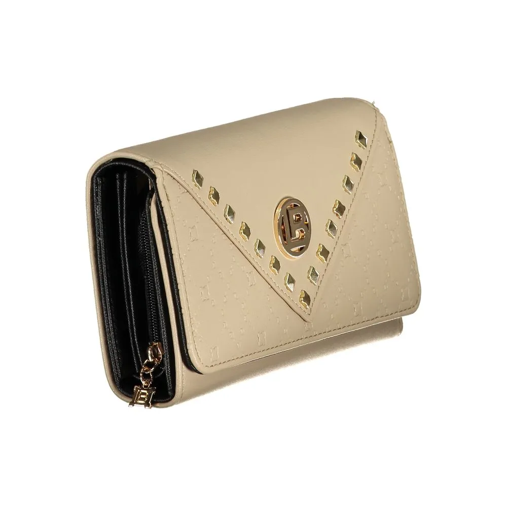 Laura Biagiotti Beige Polyethylene Women Wallet sold by Siebentaschen product image thumbnail 3