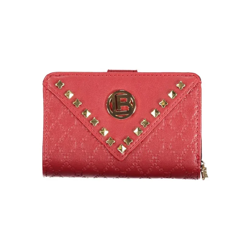 Laura Biagiotti Red Polyethylene Women Wallet sold by Siebentaschen