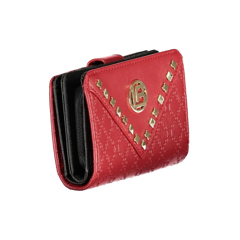 Laura Biagiotti Red Polyethylene Women Wallet sold by Siebentaschen product image thumbnail 3