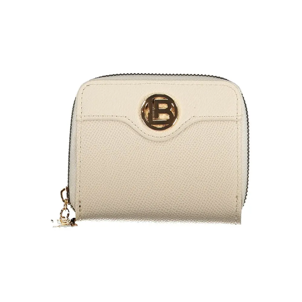 Laura Biagiotti Beige Polyethylene Women Wallet sold by Siebentaschen