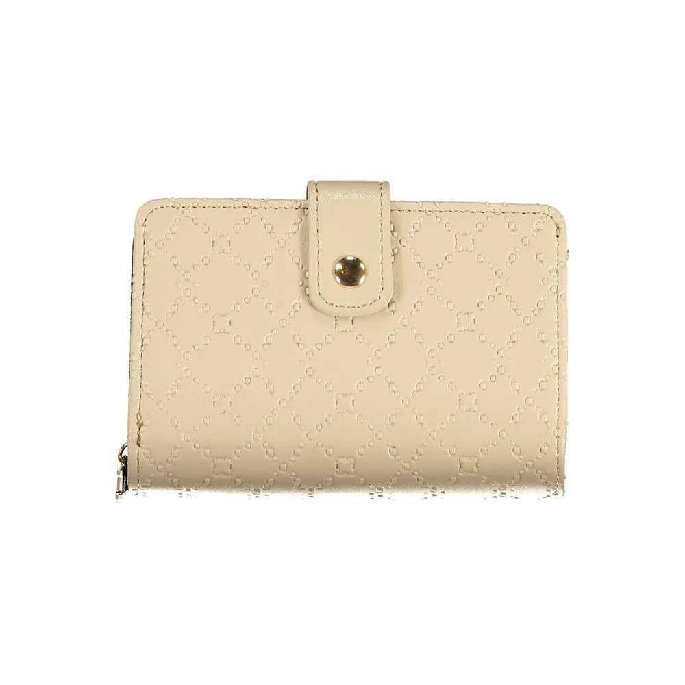 Laura Biagiotti Beige Polyethylene Women Wallet sold by Siebentaschen product image thumbnail 2