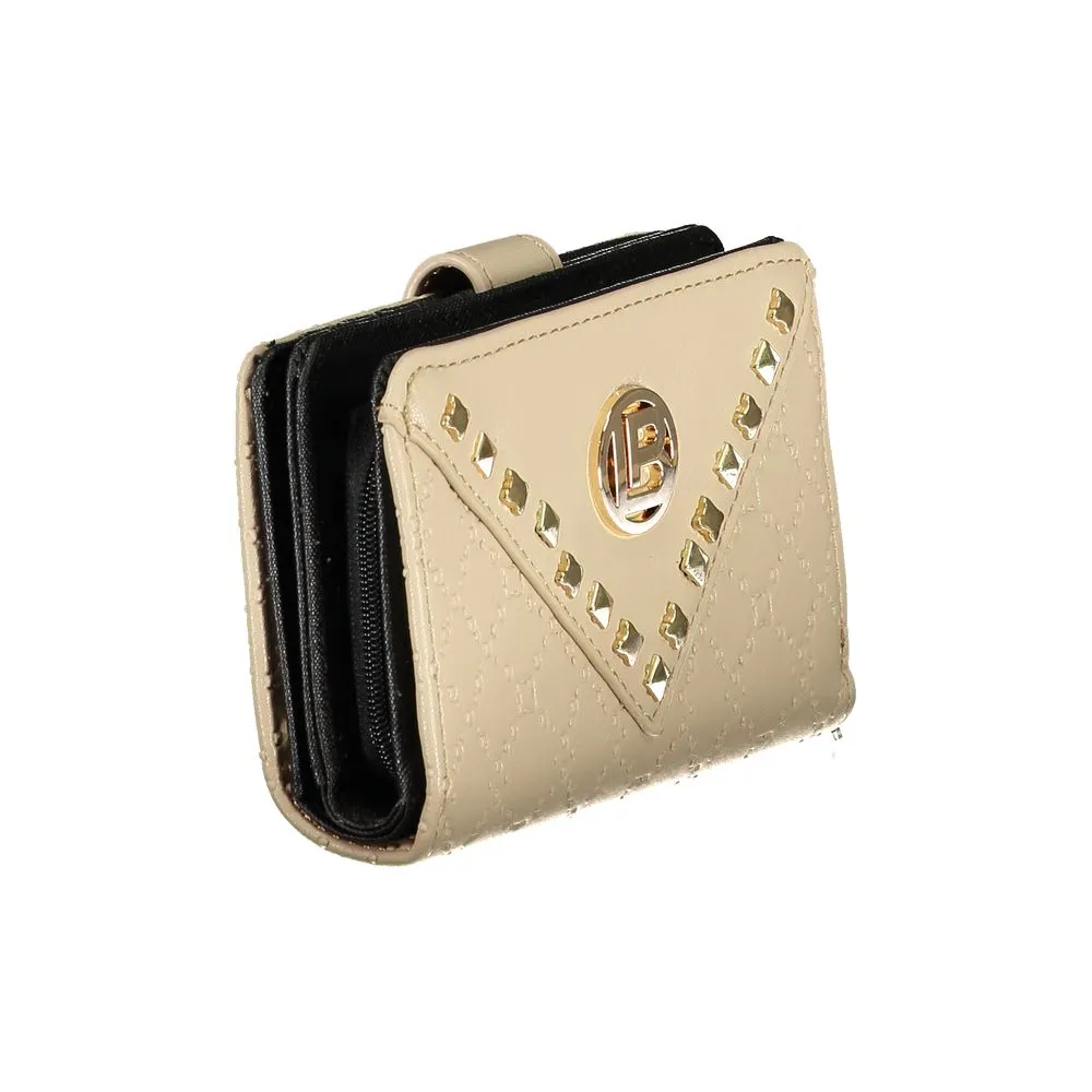 Laura Biagiotti Beige Polyethylene Women Wallet sold by Siebentaschen product image thumbnail 3