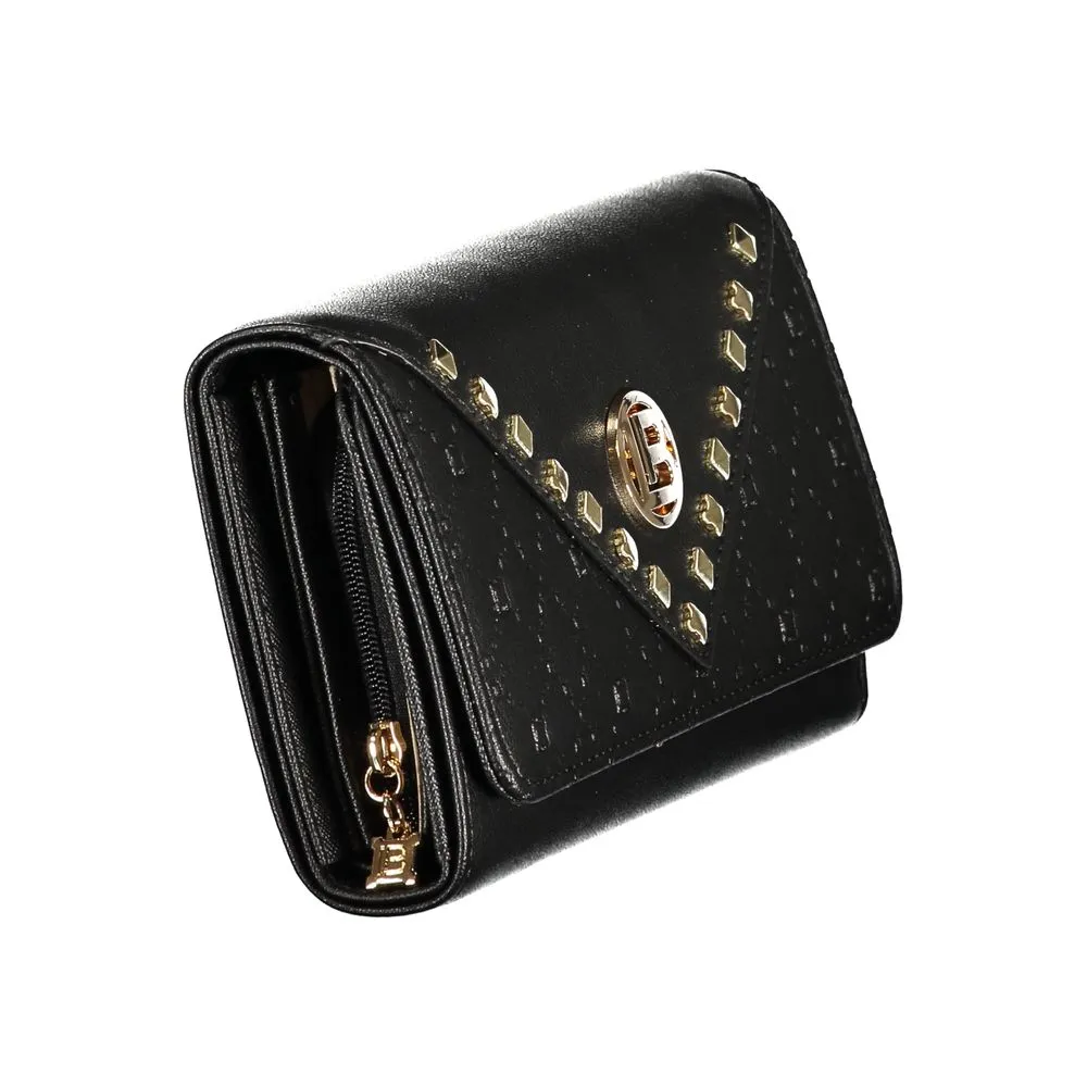 Laura Biagiotti Black Polyethylene Women Wallet sold by Siebentaschen product image thumbnail 3