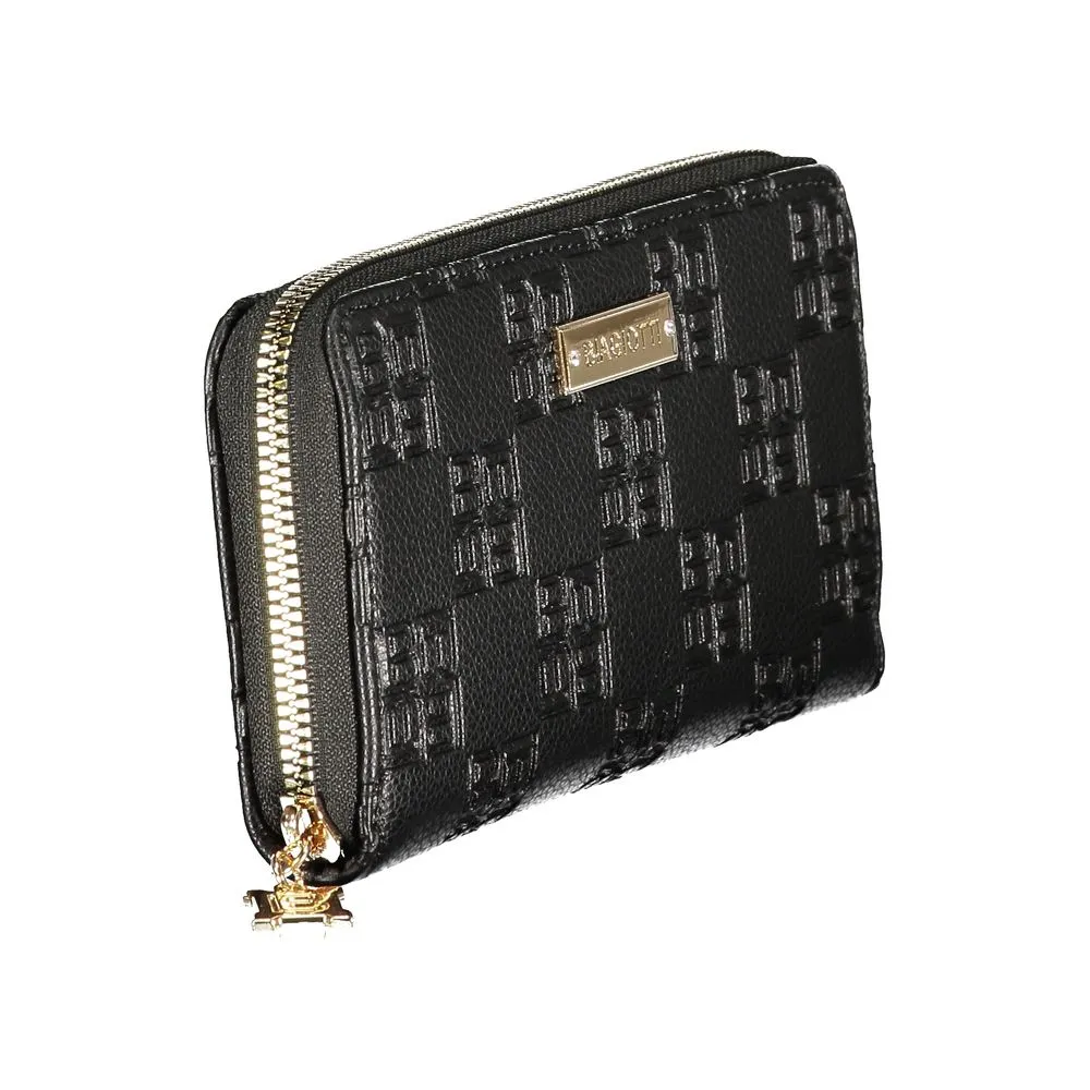 Laura Biagiotti Black Polyethylene Women Wallet sold by Siebentaschen product image thumbnail 3
