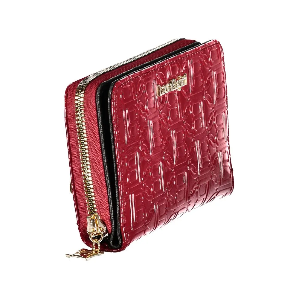 Laura Biagiotti Red Polyethylene Women Wallet sold by Siebentaschen product image thumbnail 3