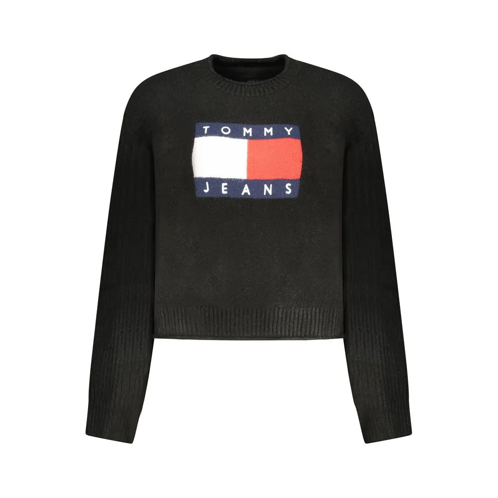 Tommy Hilfiger Black Wool Women Sweater sold by Siebentaschen