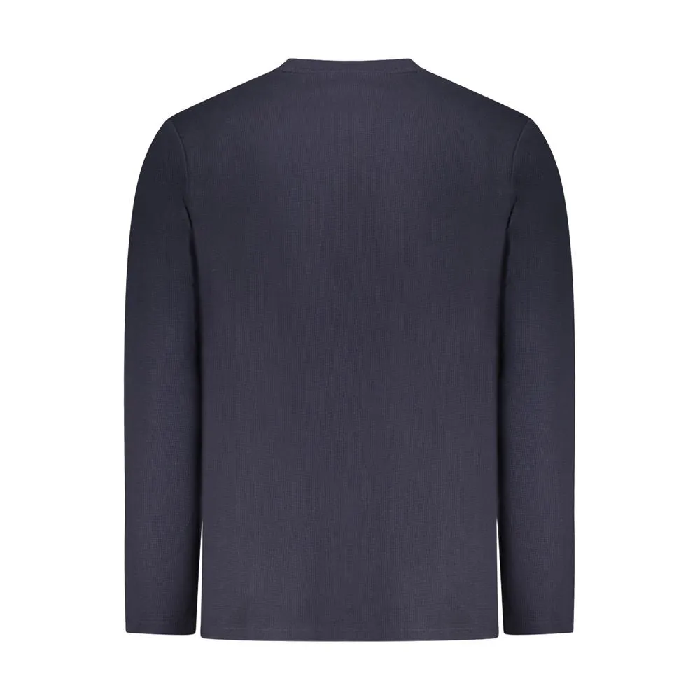 Hugo Boss Blue Cotton Men Sweater sold by Siebentaschen product image thumbnail 2