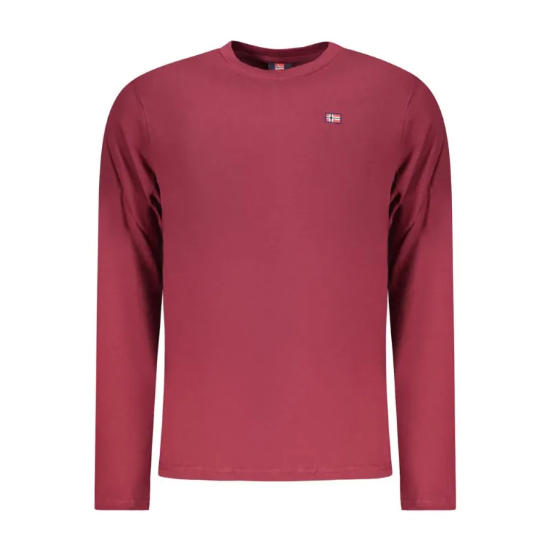 Norway 1963 Red Cotton Men T-Shirt made by Siebentaschen