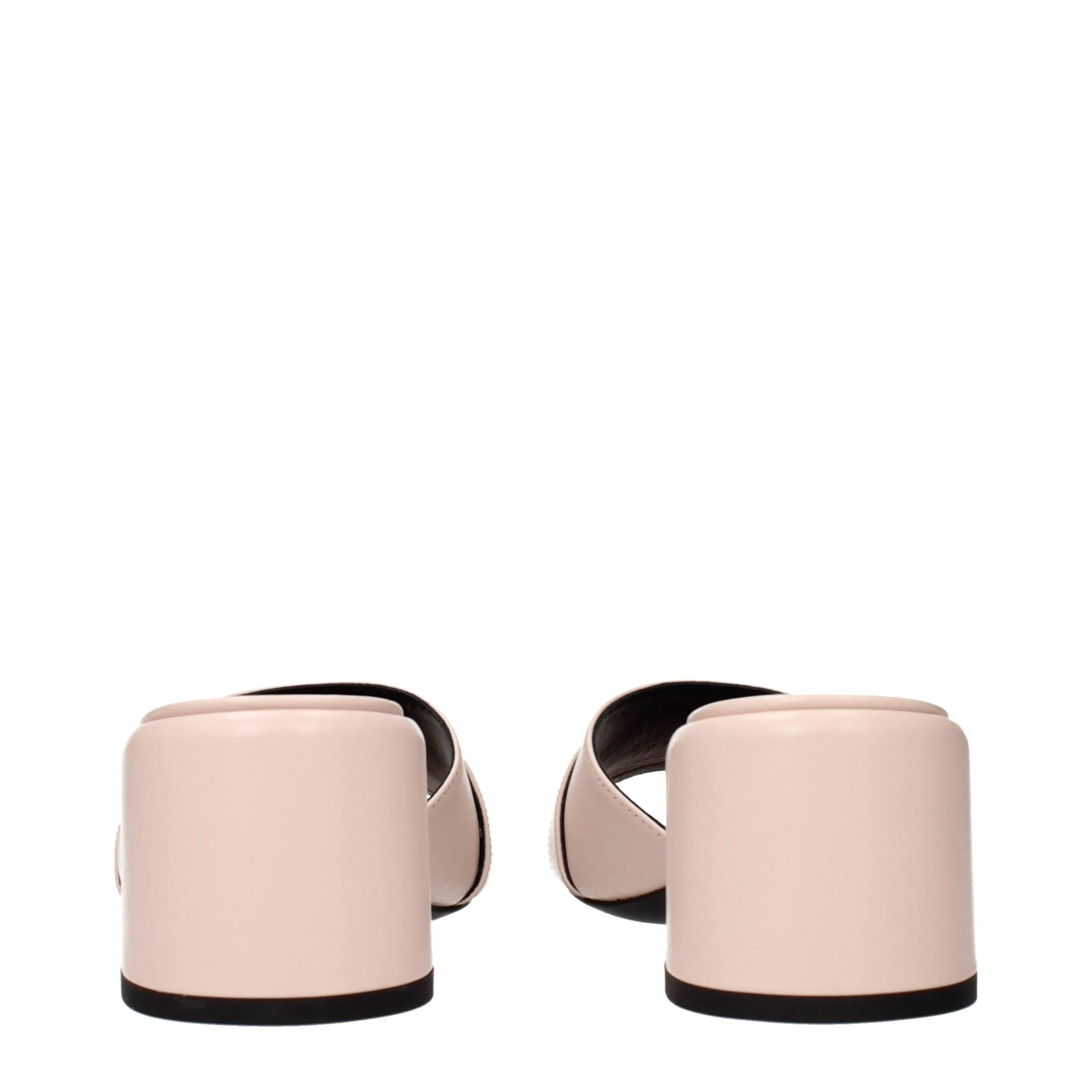 Versace Pink Leather Platform Sandals sold by Siebentaschen product image thumbnail 5